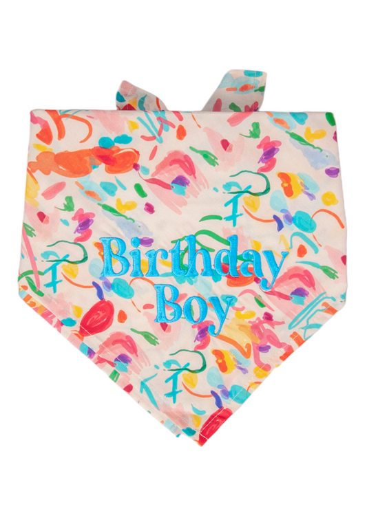 Birthday Boy Dog Bandana - Crew LaLa