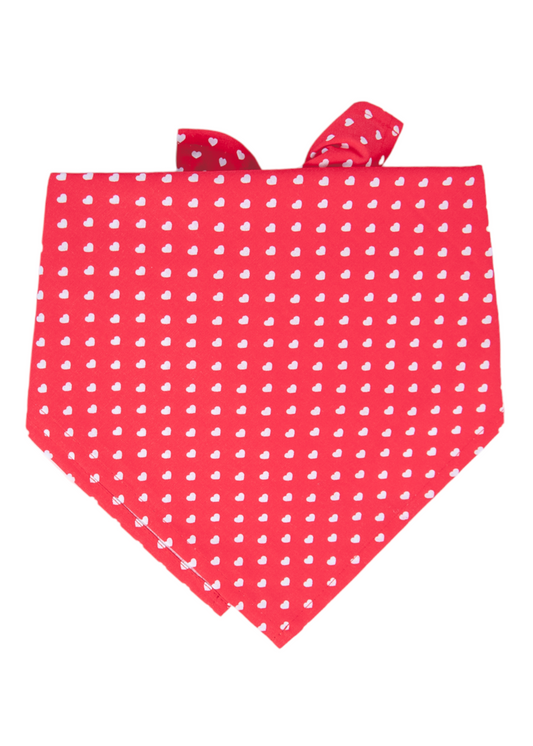 Happy Hearts Dog Bandana - Crew LaLa