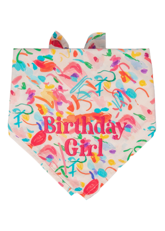 Birthday Girl Dog Bandana - Crew LaLa