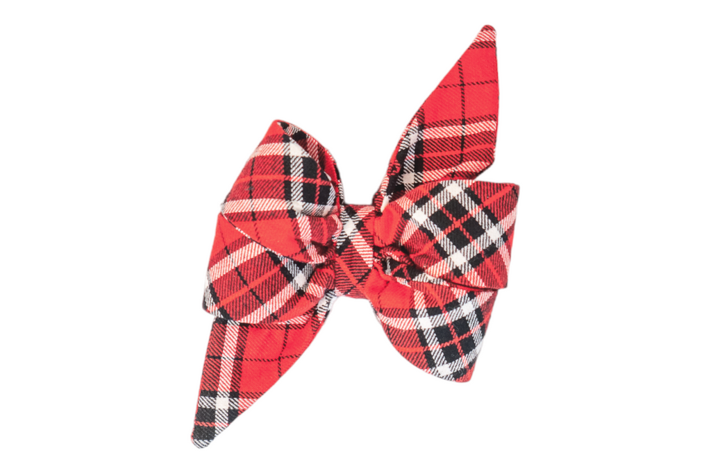 Parker Plaid Belle Bow