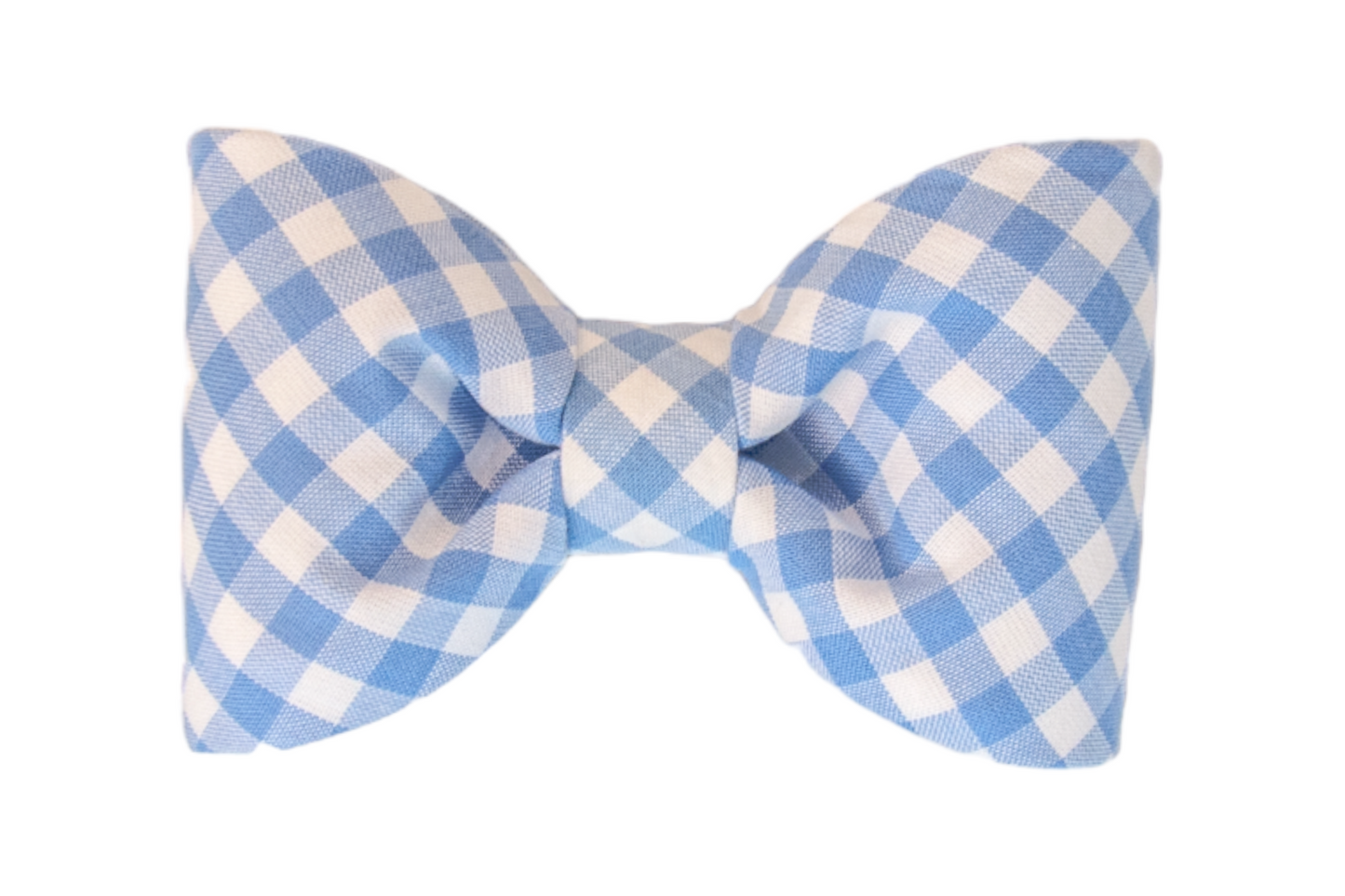 Periwinkle Picnic Plaid Bow Tie - Crew LaLa