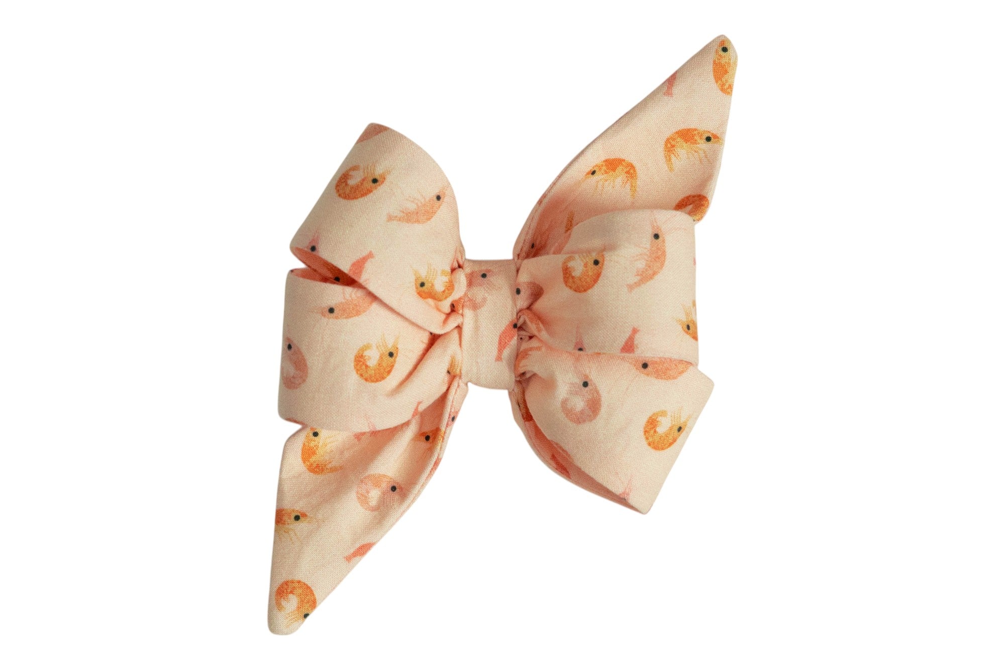 Peach Prawns Belle Bow