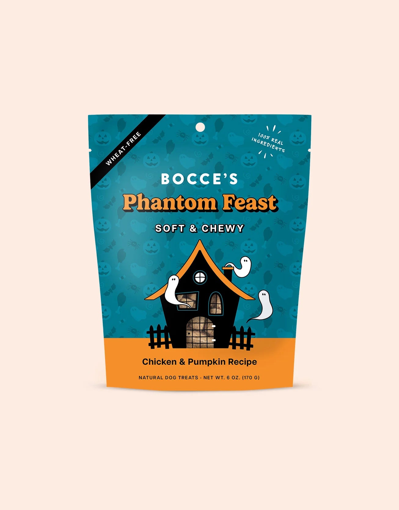 Bocce's "Phantom Feast" Soft & Chewy Dog Treats