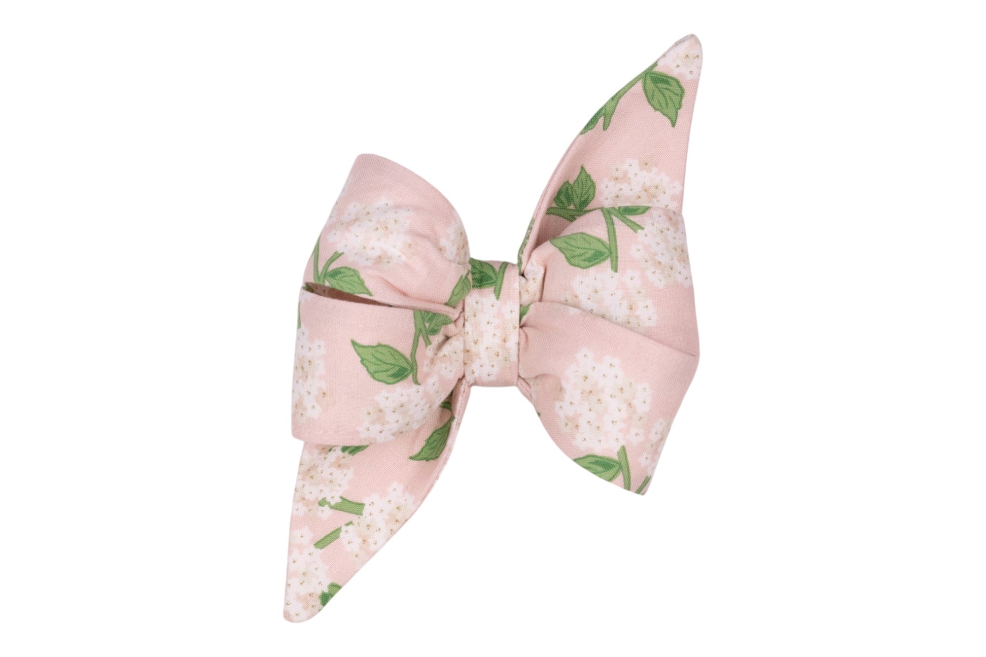 Pink Hydrangeas Belle Bow