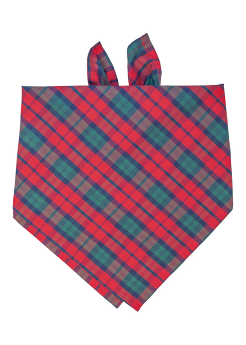 Luke's Plaid Dog Bandana
