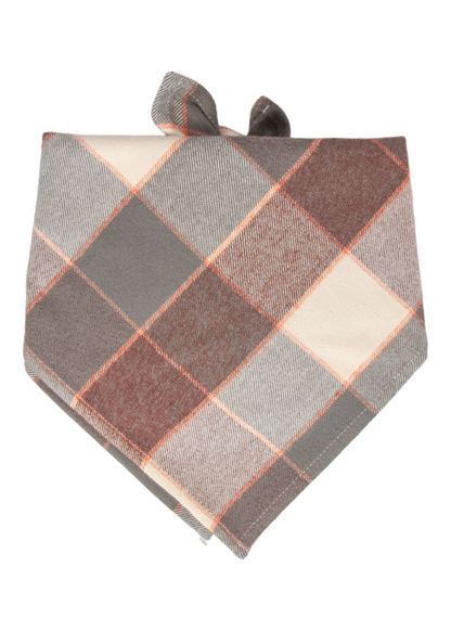 Magnolia Flannel Dog Bandana - Crew LaLa