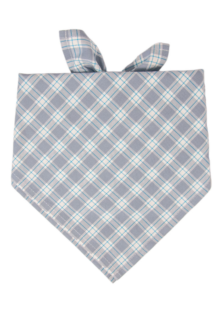 Ellington Plaid Dog Bandana