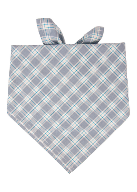 Ellington Plaid Dog Bandana