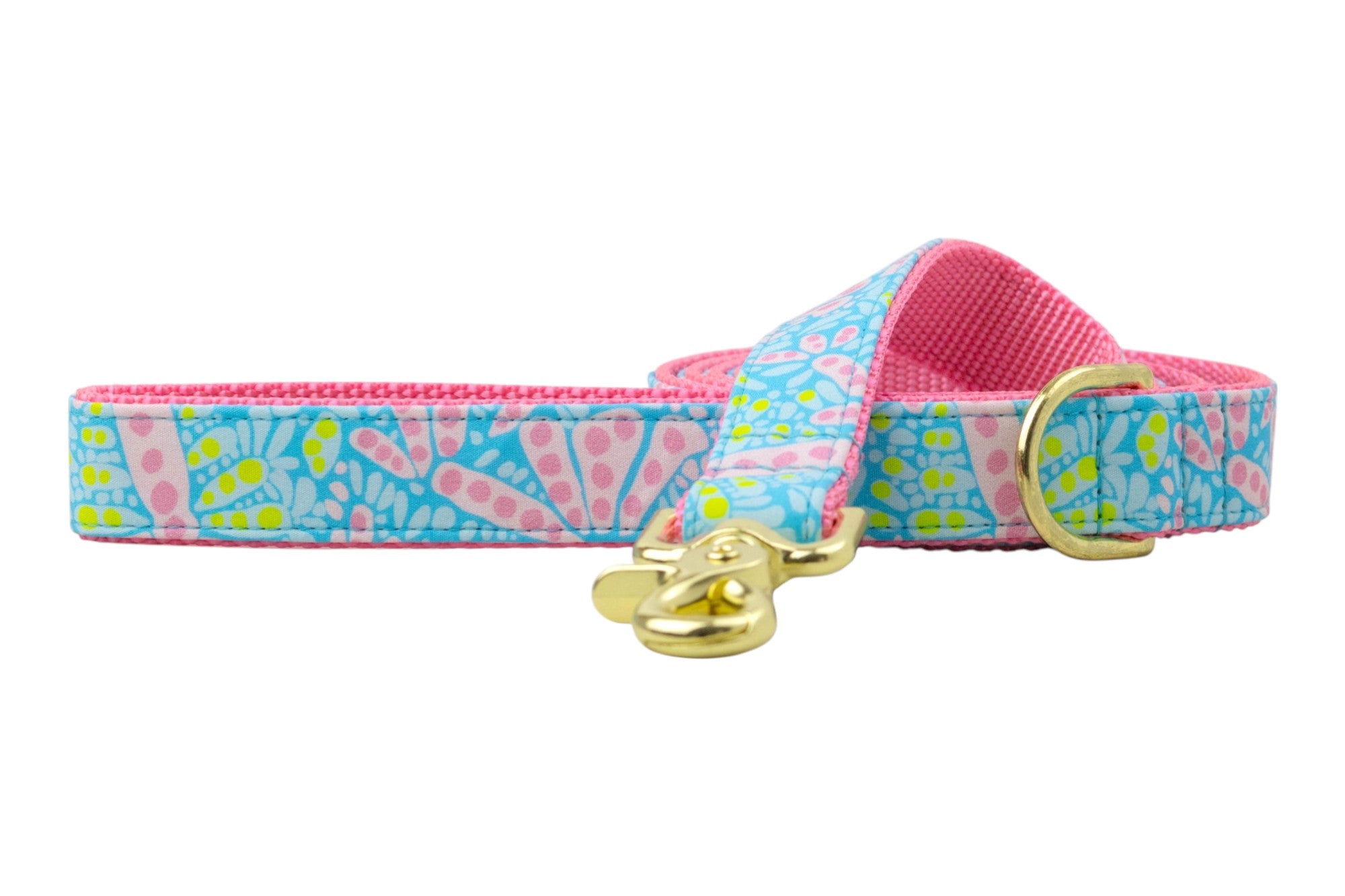 Poppy Pink Dog Leash - Crew LaLa