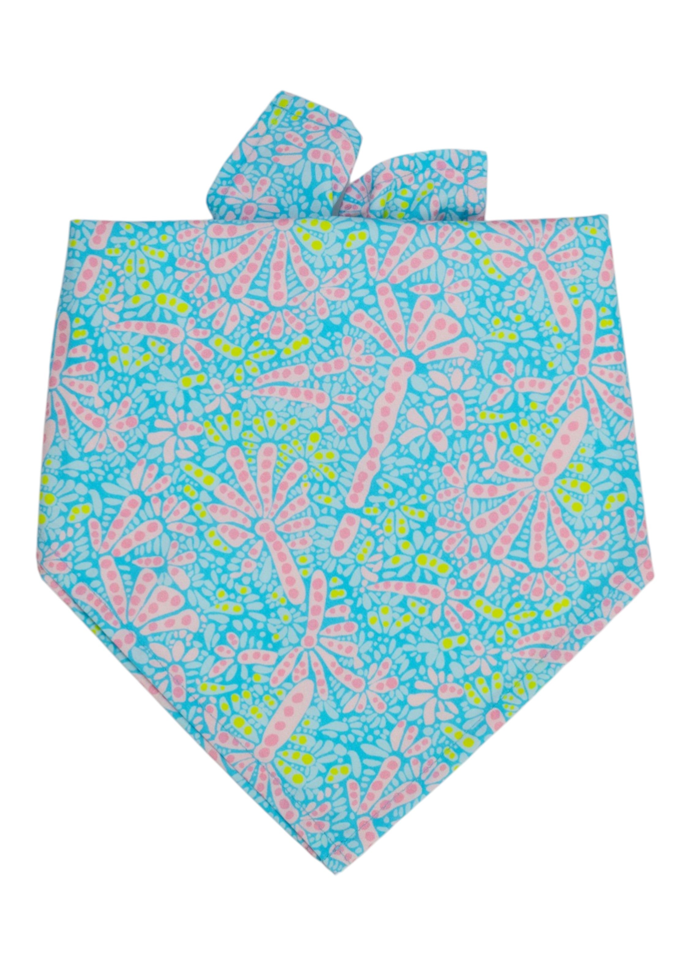 Poppy Pink Dog Bandana