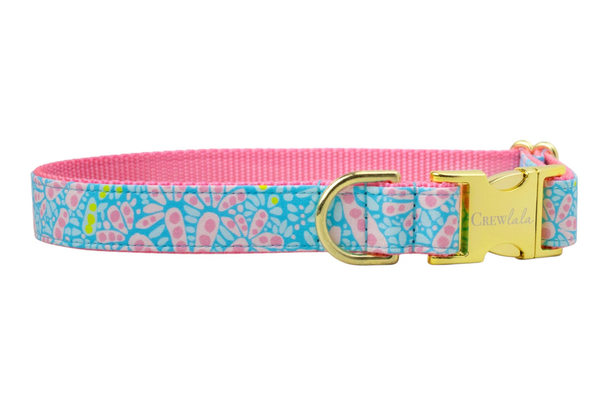 Poppy Pink Dog Collar