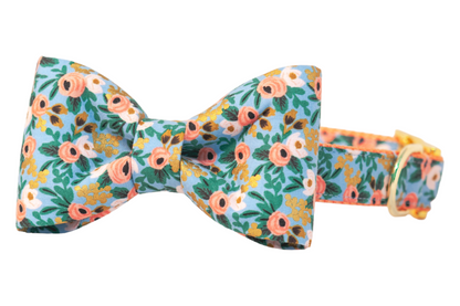 Kensington Gardens Bow Tie Dog Collar - Crew LaLa