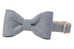 Navy Twill Bow Tie Dog Collar
