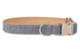 Navy Twill Bow Tie Dog Collar