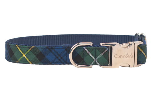 Schoolhouse Plaid Dog Collar - Crew LaLa