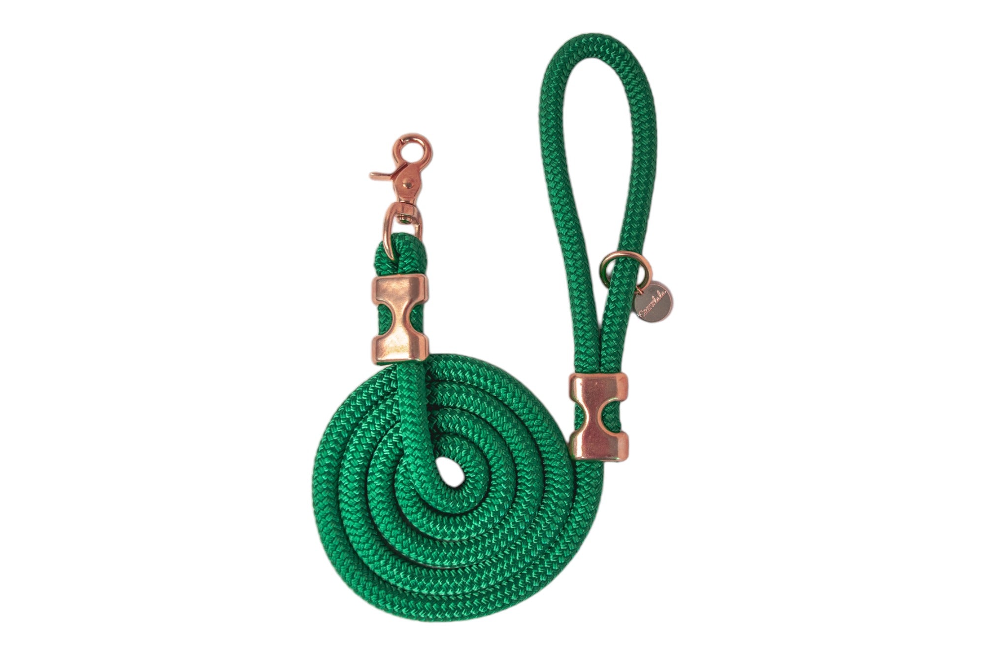 5 ft Evergreen Rope Dog Leash - Crew LaLa