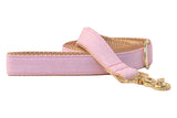 Rose Water Linen Dog Leash