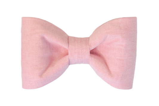 Rose Water Linen Bow Tie - Crew LaLa