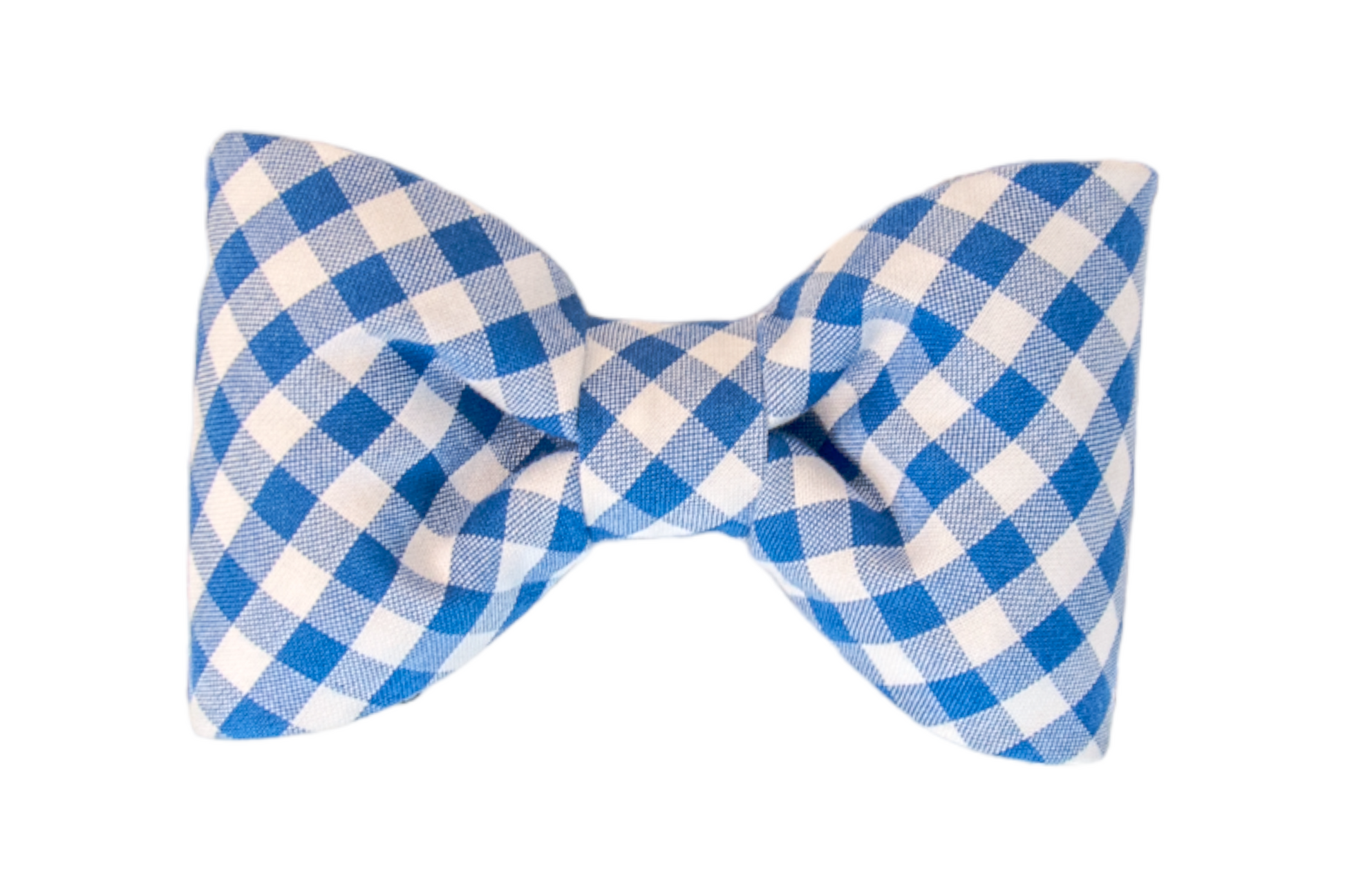 Royal Blue Picnic Plaid Bow Tie - Crew LaLa