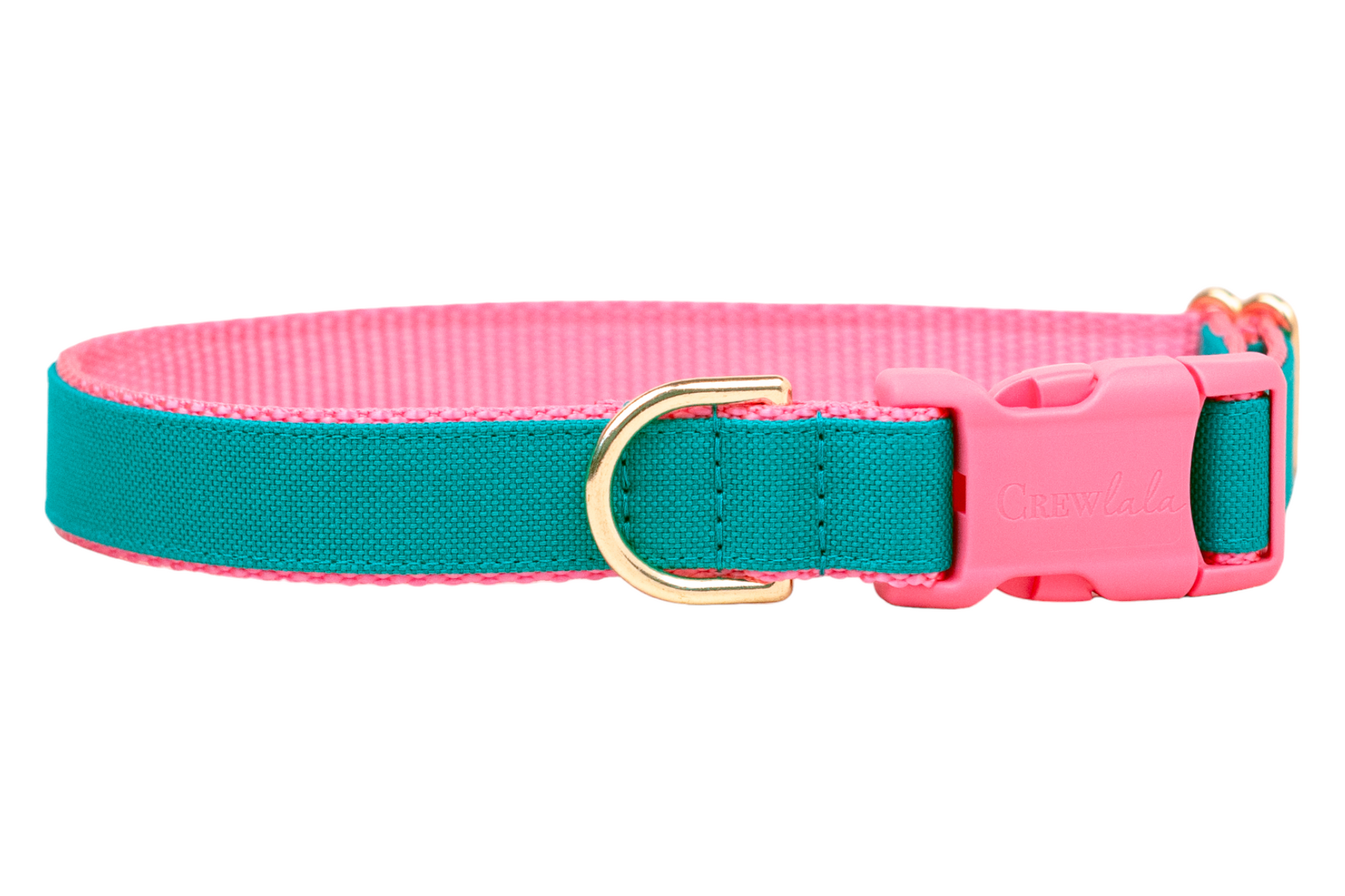 "Ruff-N-Tuff" Teal Dog Collar - Four Styles! - Crew LaLa