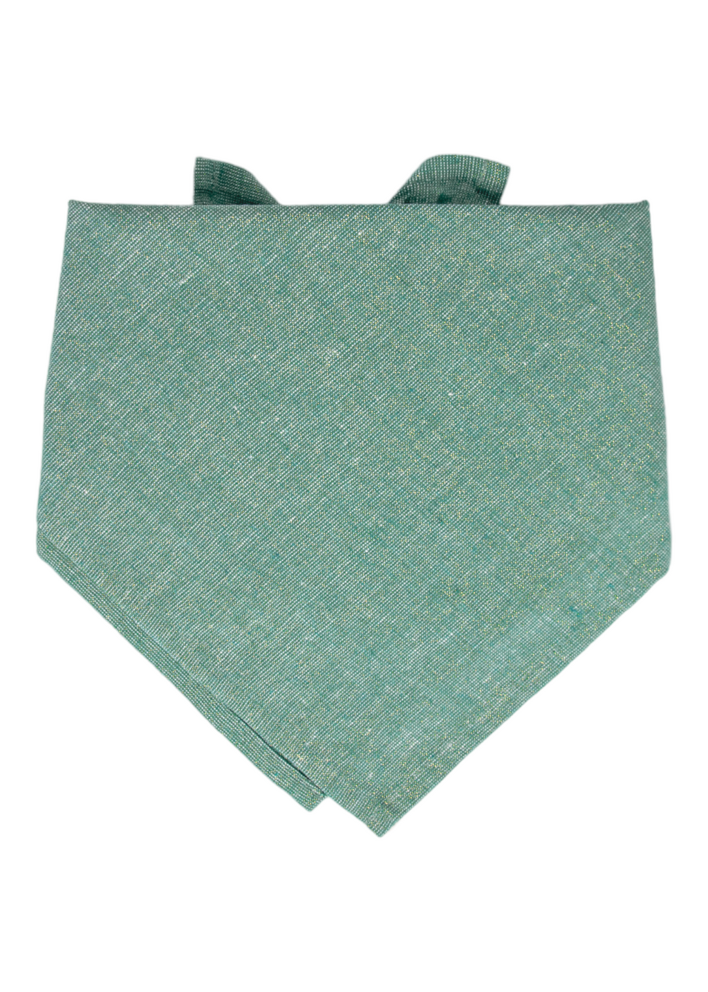 Green Glitter Dog Bandana