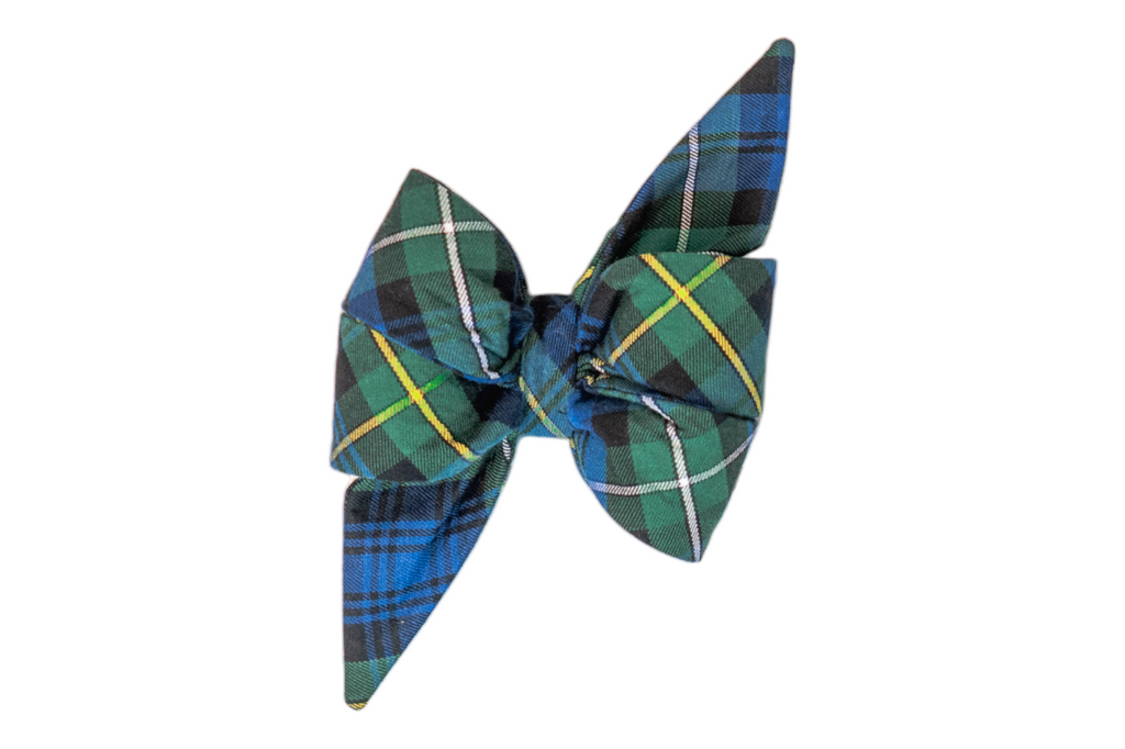 Schoolhouse Plaid Belle Bow