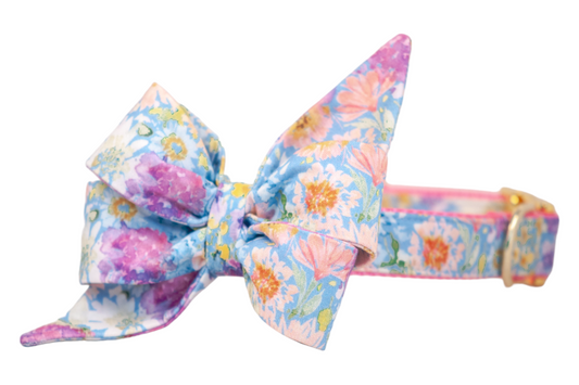Bright Bouquet Belle Bow Collar