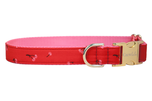 So Cherry Dog Collar - Crew LaLa