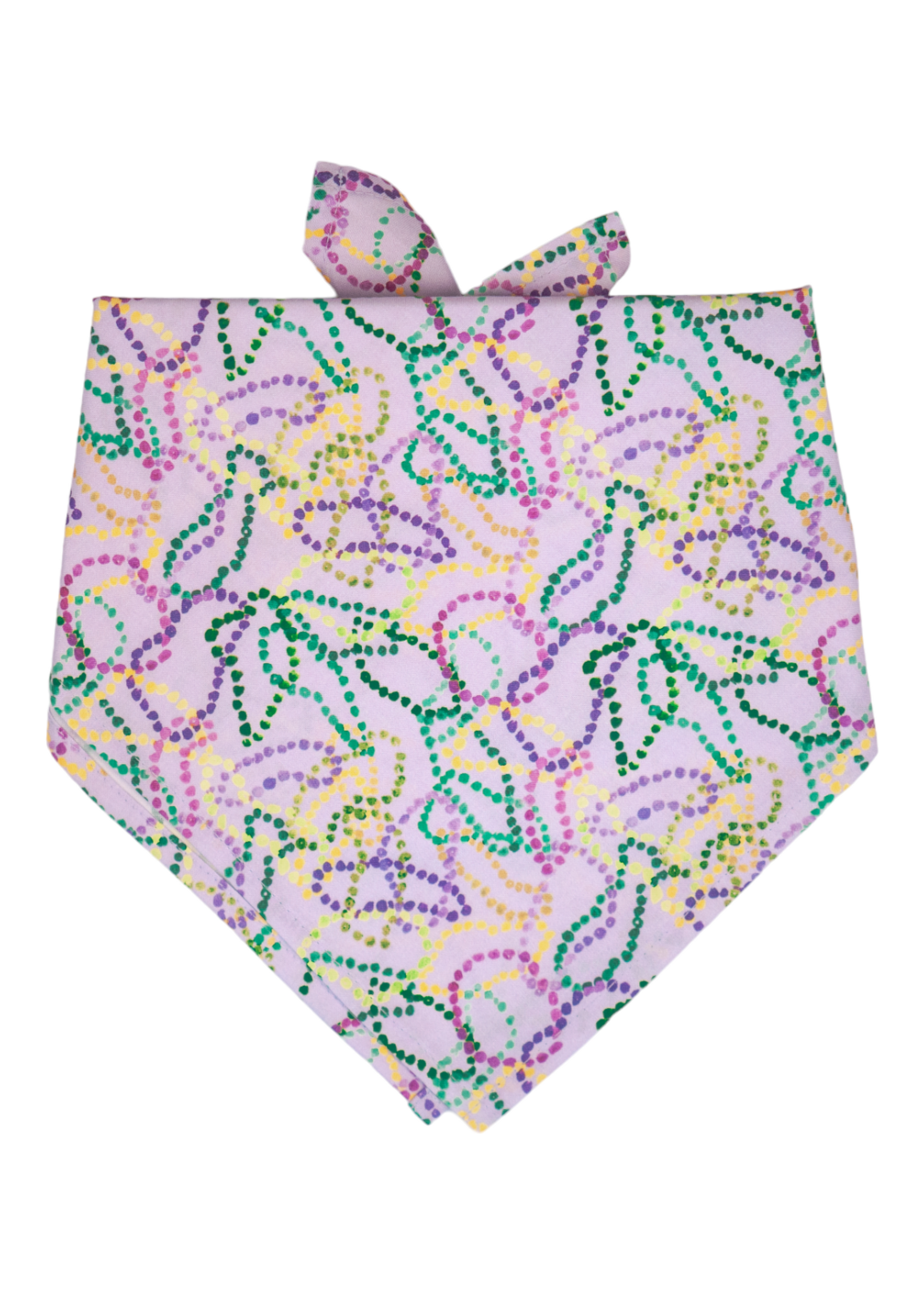 Mardi Party Dog Bandana - Crew LaLa