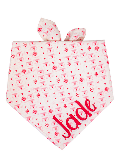 Sent With Love Dog Bandana - Crew LaLa