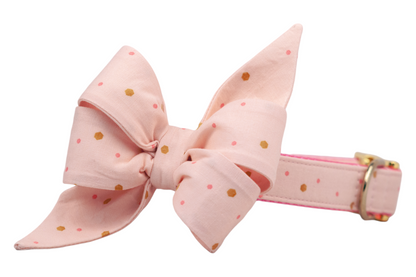 Pretty Party Belle Bow Dog Collar - Crew LaLa