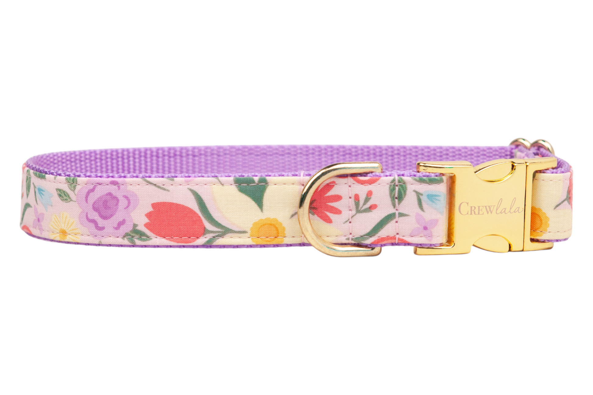 Bouquet Blooms Bow Tie Dog Collar - Crew LaLa