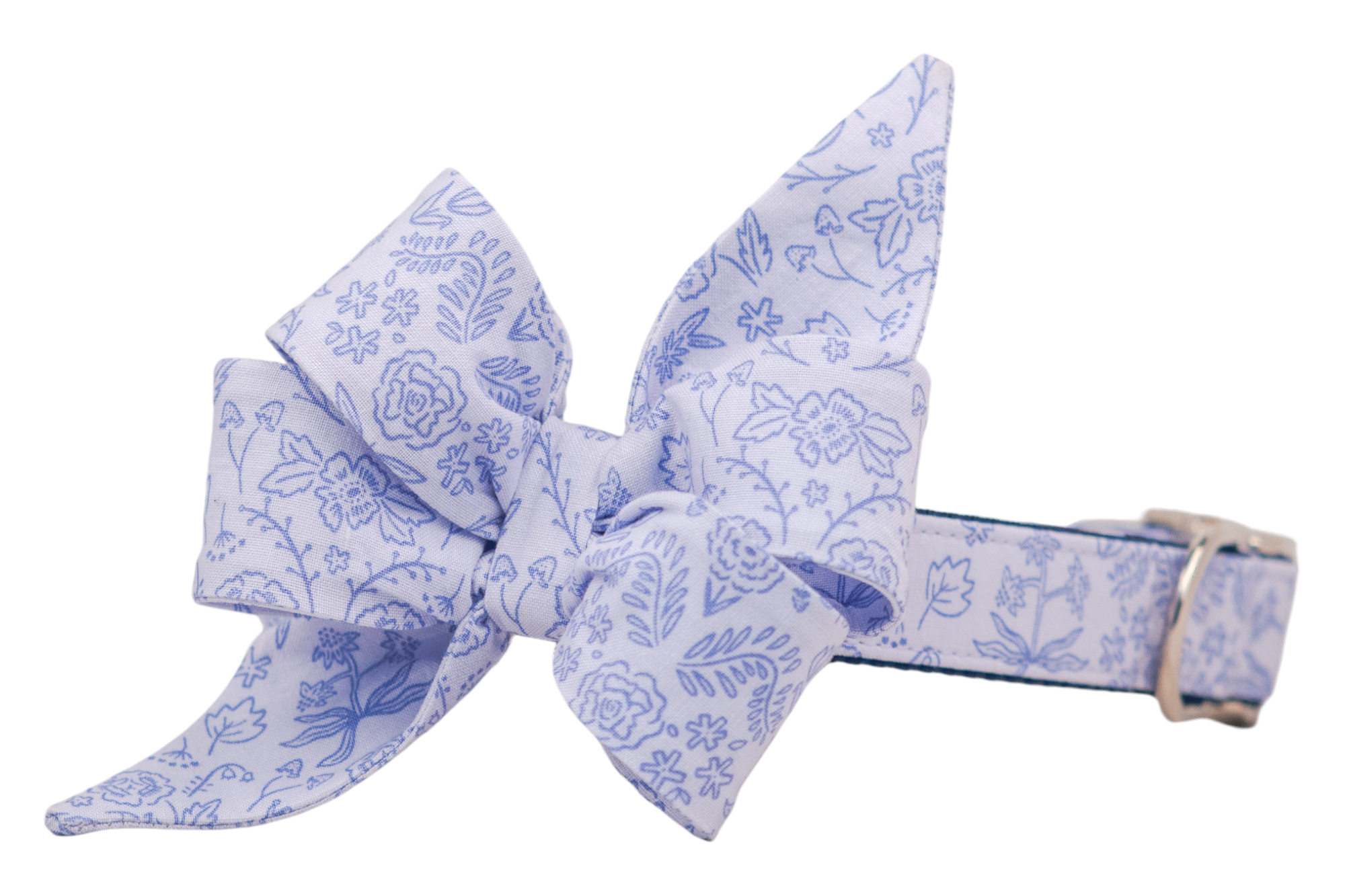 Twilight Stems Belle Bow Dog Collar - Crew LaLa