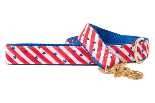 Stars and Stripes Matching Leash - Crew LaLa