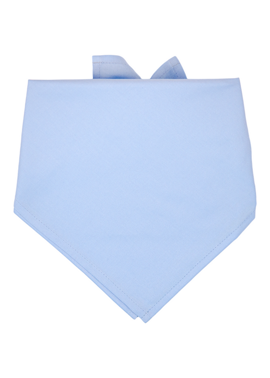 Cornflower Blue Dog Bandana - Crew LaLa