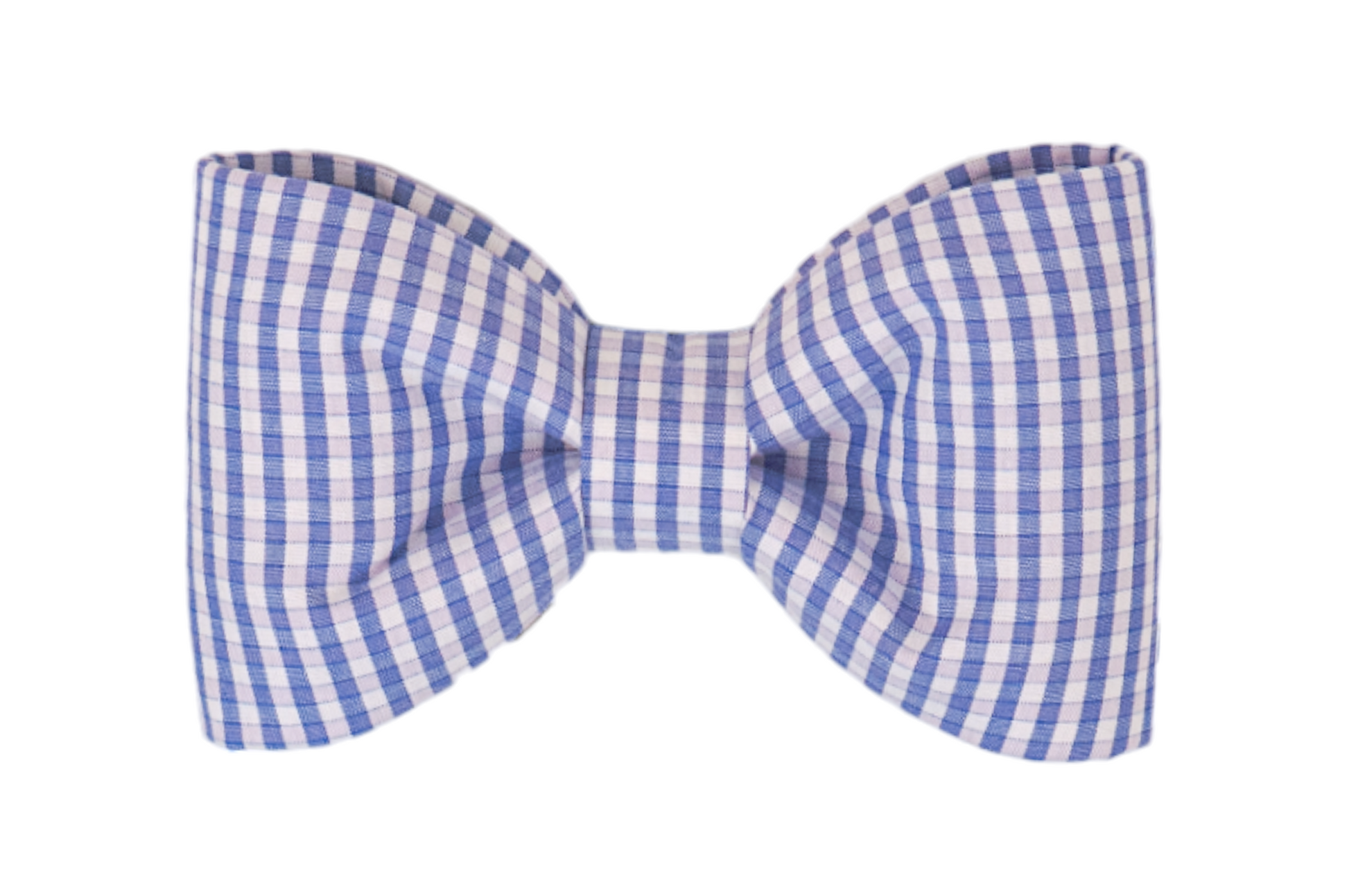 Coastal Gingham Dog Bow Tie - Crew LaLa