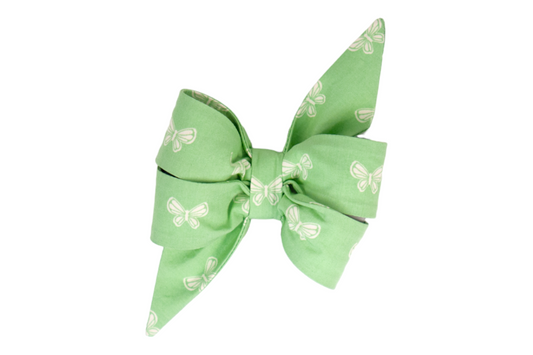 Butterfly Fields Dog Belle Bow - Crew LaLa