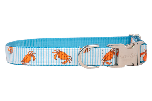 Cooked Crabs Dog Collar - Crew LaLa