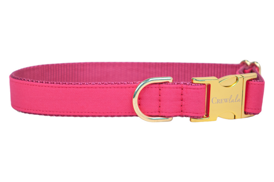 Raspberry Dog Collar - Crew LaLa