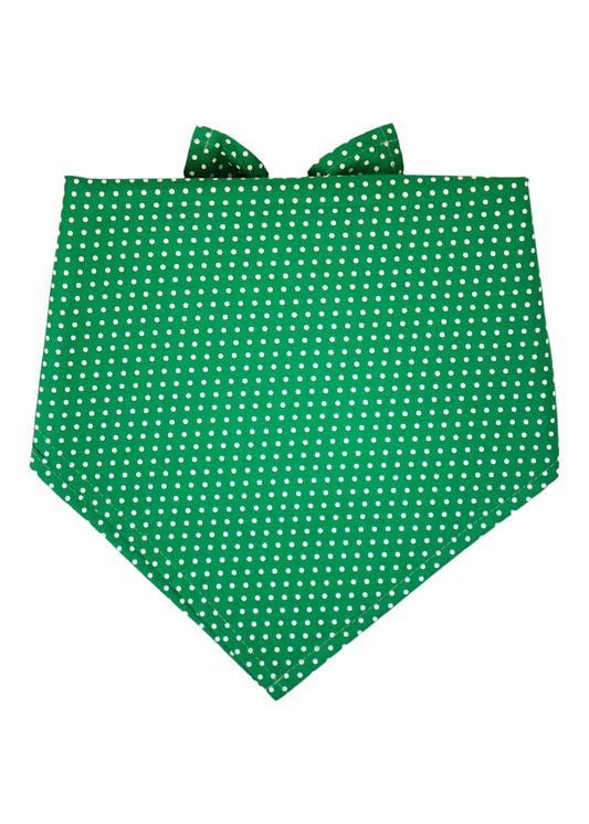 Fairway Green Dots Dog Bandana