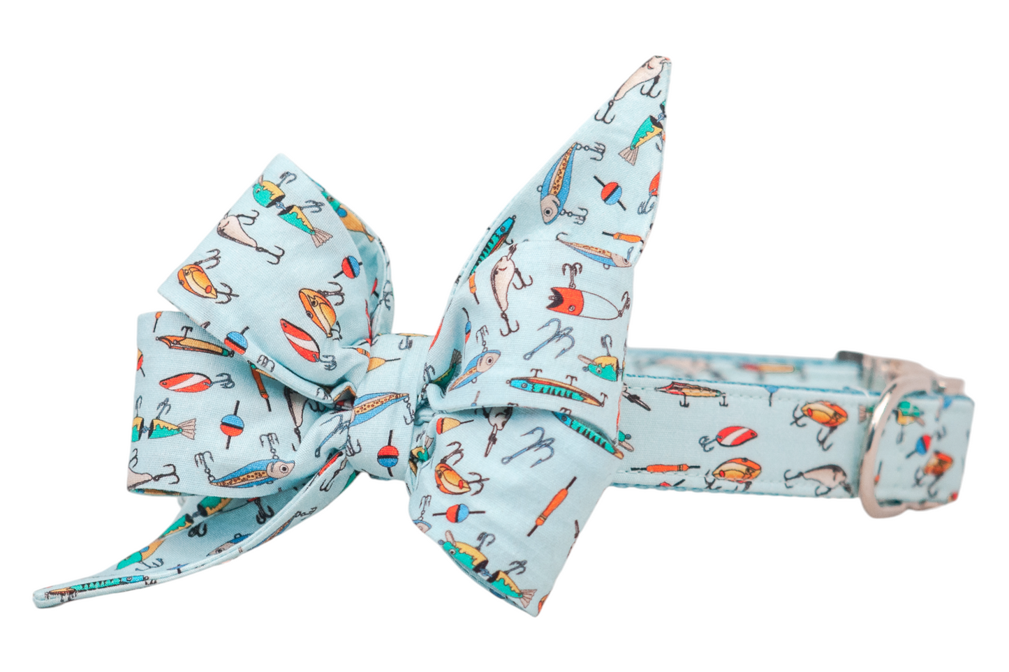 Gone Fishin' Belle Bow Collar