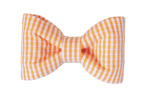 Sunny Gingham Bow Tie