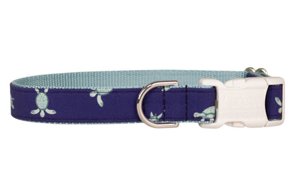Salty Shells Belle Bow Dog Collar - Crew LaLa