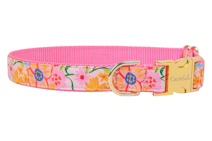 Playful Posies Dog Collar - Crew LaLa