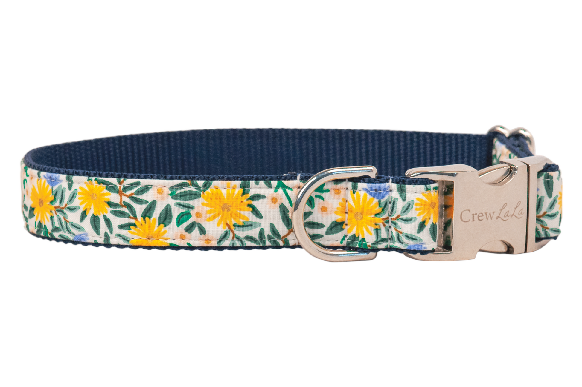 Dandy Fields Floral Dog Collar - Crew LaLa