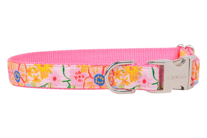 Playful Posies Dog Collar - Crew LaLa