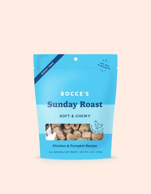 Bocce's "Sunday Roast" Soft & Chewy Dog Treats - Crew LaLa