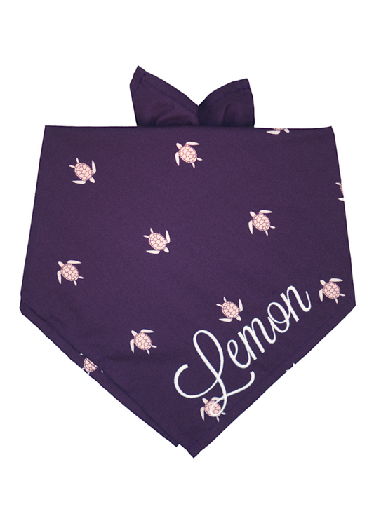 Turtle Time Dog Bandana - Crew LaLa