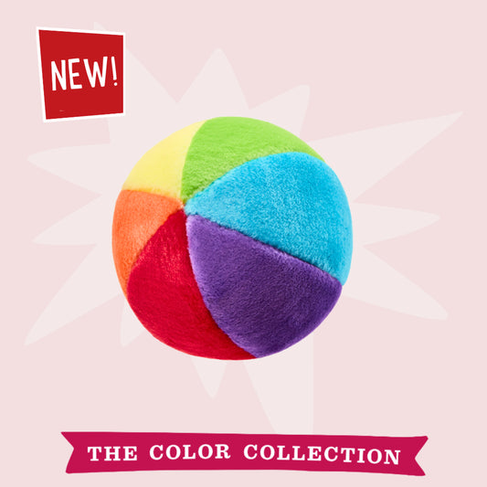 Fluff & Tuff™ "Mini Beach Ball" Dog Toy - Crew LaLa