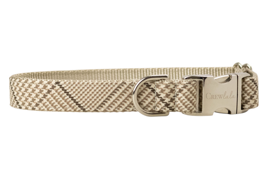 Windsor Plaid Dog Collar - Crew LaLa